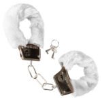 Playful Furry Cuffs - White - Image 3