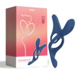 Pleasure Pivot - App Controlled - Couples Vibrator - Navy Blue - Image 2