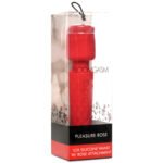 Pleasure Rose 10x Silicone Wand With Rose Attachment - Red - Image 5