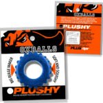 Plushy Single Ring - Blue Fire