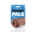 Pocket Pals Anal Stroker – Brown, Body-Safe TPE - Image 2