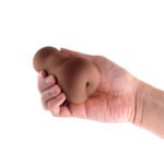 Pocket Pals Anal Stroker – Brown, Body-Safe TPE - Image 4