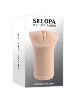 Pocket Pleaser Light TPE Stroker – Beige