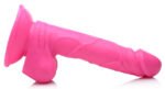 Pop Pecker 6.5 Inch Dildo With Balls - Pink - Image 5