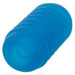 Pop Sock Ribbed Stroker – Blue - Image 2