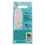 Pop Sock Ribbed Clear Reversible Stroker - Image 3