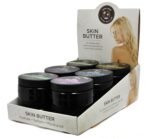 Earthly Body Skin Butter 12-Piece Display – 4 Scents, 8 fl oz Each