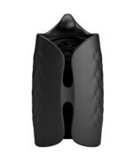 Pretty Love Black Glans Trainer – Rechargeable Vibrating Stroker - Image 5
