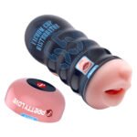 Pretty Love Mouth Vacuum Stroker – Beige - Image 8