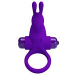 Pretty Love Vibrant Penis Ring I - Purple - Image 6