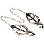 Primal Spiked Clover Nipple Clamps - Silver - Image 7