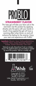 Problo Ahh...some Strawberry Blow-Job Gel – 1.5 Fl Oz - Image 2
