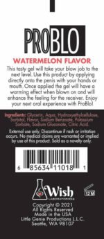 Problo Ahh...some Watermelon Blow-Job Gel – 1.5 Fl Oz - Image 2