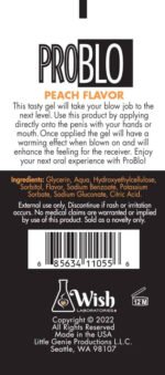 Problow - Oral Pleasure Gel - Peach - Image 2