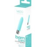 Bam Mini Rechargeable Bullet Vibe - Turquoise