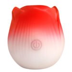 Pulsing Petals Throbbing Rose Stimulator - Red - Image 5