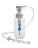 Pump Action Enema Bottle with Nozzle – Clear - Image 2