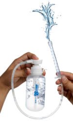 Pump Action Enema Bottle with Nozzle – Clear - Image 5