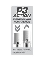 Pump Work Max Boost Penis Pump – White/Clear