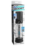 Pump Worx Max Boost Penis Pump – Black/Clear