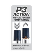 Pump Worx Max Boost Penis Pump – Blue/Clear - Image 2