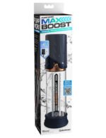 Pump Worx Max Boost Penis Pump – Blue/Clear