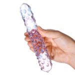 Purple Rose Nubby Dildo - Image 4