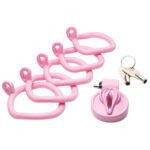 Pussification Vulva Chastity Cage – Pink - Image 4