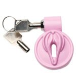 Pussification Vulva Chastity Cage – Pink - Image 5