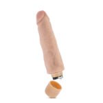 Dr. Skin Cock Vibe 14 Waterproof Vibrating Realistic Penis – Beige - Image 4