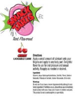 Smack Tarts Lube 3ml Pouch Display 36pc - Sour Cherry - Image 2