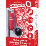 My Secret Charged Remote Control Panty Vibe - Red