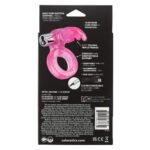 Triple Clit Flicker Rechargeable Vibrating Couples Stimulator – Red - Image 4