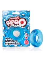 Screaming O RingO Biggies Waterproof Cock Ring – Blue - Image 3