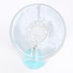 Aster Vibrating Male Masturbator With Bullet - Clear