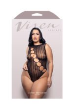 Latest Obsession Teddy – Queen – Black – Nylon Spandex