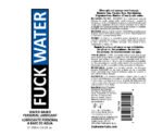 Fuck Water Water-Based Lubricant - 8 Fl. Oz. - Image 2