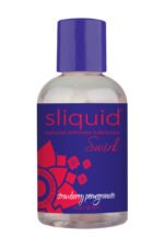 Sliquid Naturals Swirl Strawberry Pomegranate Water-Based Personal Lubricant – 4.2 Fl Oz