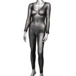 Radiance Crotchless Full Body Suit - One Size - Black - Image 7