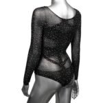 Radiance Long Sleeve Body Suit - Queen - Black - Image 6