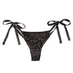 Radiance Side-Tie Panties - Black - Image 7