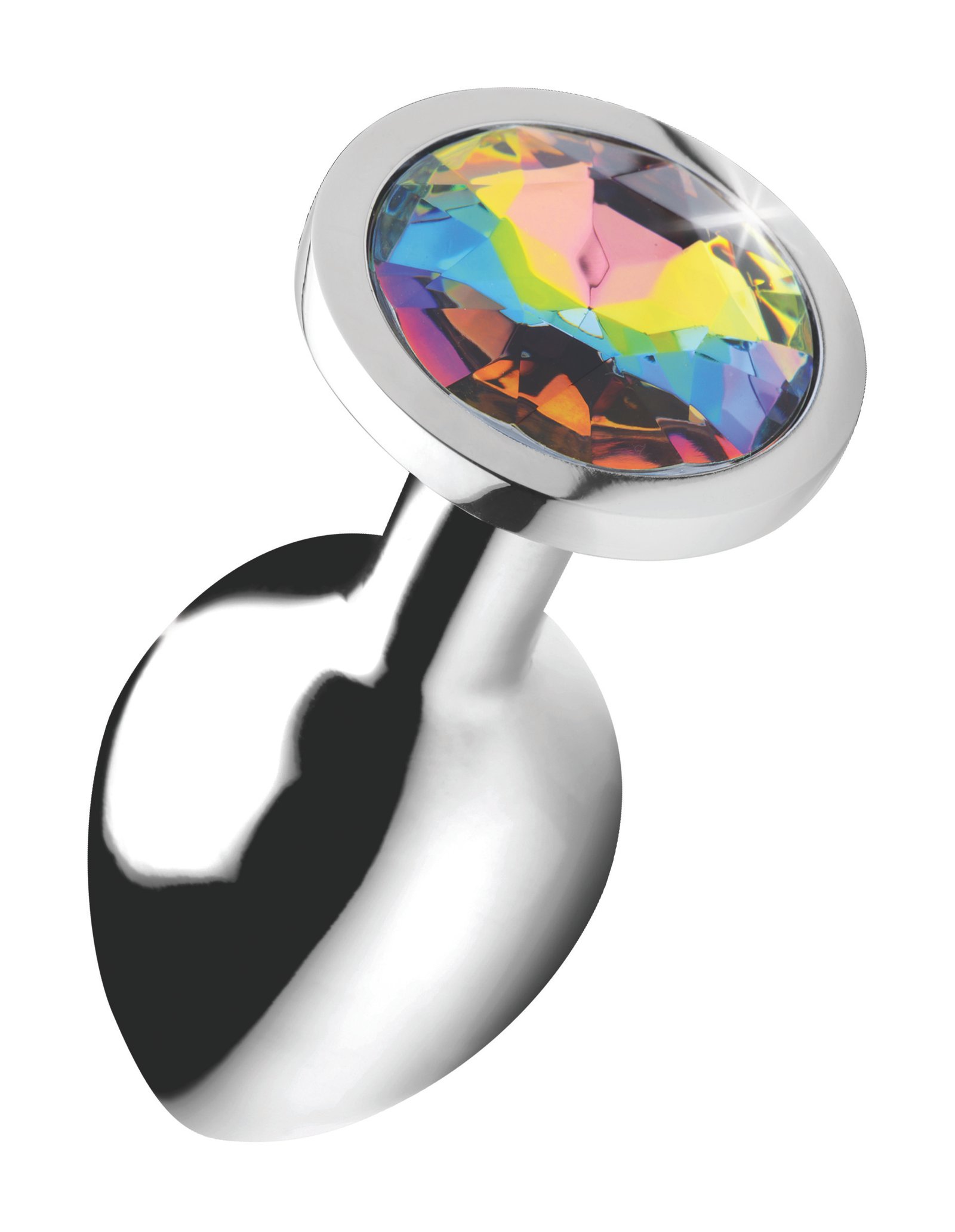 rainbow-prism-gem-anal-plug-medium Rainbow Prism Gem Anal Plug - Medium - Image 1