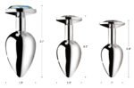 Rainbow Prism Gem Anal Plug – Small, Nickel-Free Aluminum Alloy, Multicolor - Image 3