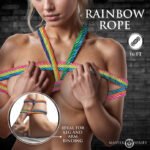 Rainbow Rope 16 ft Twisted Nylon Bondage Rope - Image 4