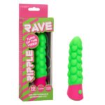 Rave Ripple Rechargeable Vibrating Massager – Green - Image 2