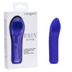 RavenFlutter Purple Rechargeable Vibrating Mini Massager – Body-Safe Silicone, Waterproof - Image 2