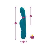 Razzle Thumping Rabbit Vibrator – Ocean Blue - Image 3