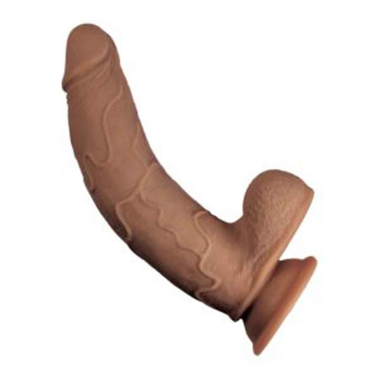 real-cocks-dual-layered-brown Real Cocks Dual Layered - Brown - Image 1