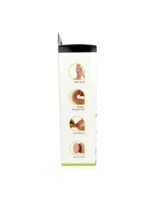 Real Skin 8" Dual Layer Dildo - Light Brown - Image 3