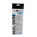 Real Skin 9" Dual Layer Dildo - Light Brown - Image 3